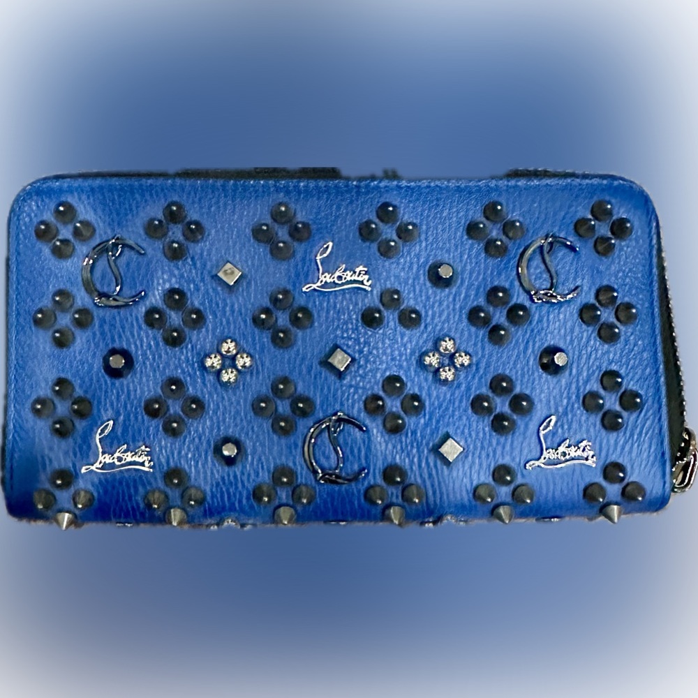 Christian Louboutin spiked wallet